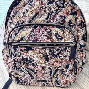 Vera Bradley Floral/Paisley Patterned Backpack